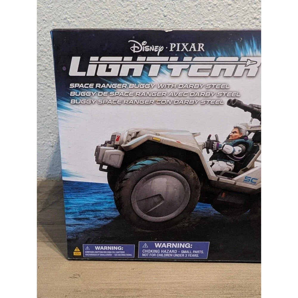Disney Parks Pixar Lightyear Space Ranger Buggy Darby Steel Lights Sounds NIB